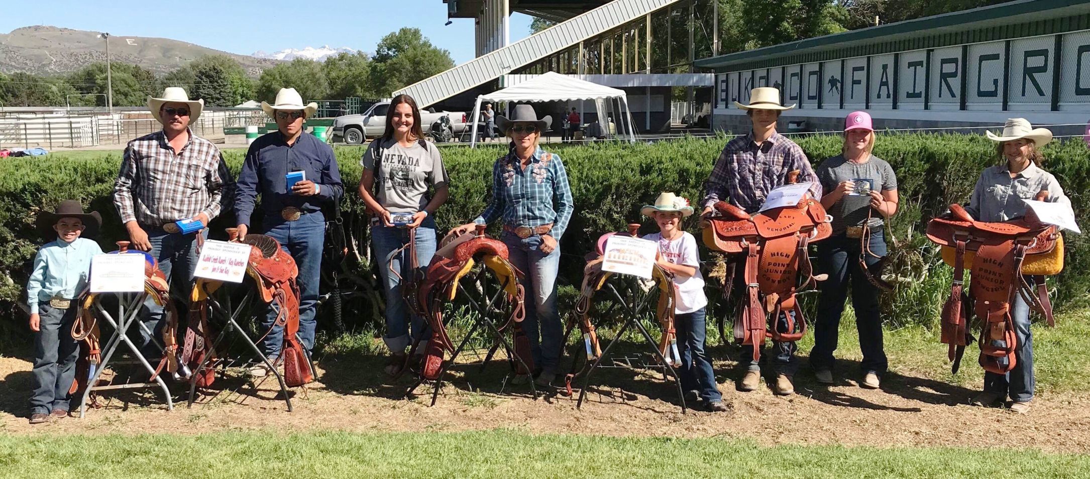 Jake Eary Memorial Rodeo award winners